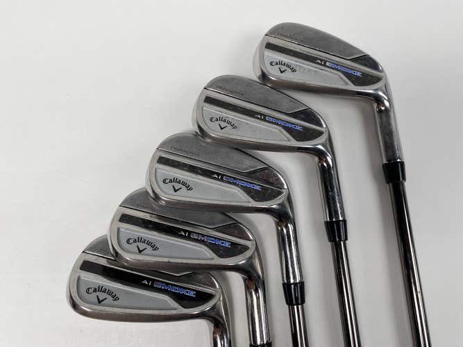 Callaway Paradym Ai Smoke Iron Set 7-PW+GW ATTAS Speed Series 50g Regular RH