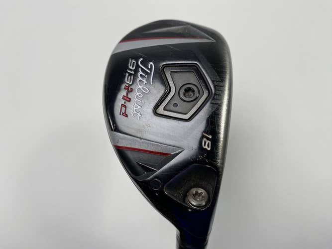 Titleist 913 HD 2 Hybrid 18* AeroTech SteelFiber i95 Stiff Graphite Mens RH