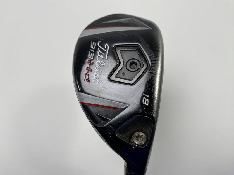 Titleist 913 HD 2 Hybrid 18* AeroTech SteelFiber i95 Stiff Graphite Mens RH
