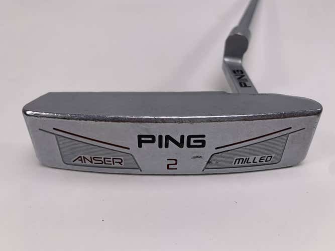 Ping Anser Milled 2 Putter 35" SuperStroke Tour 3.0 Black Dot Mens RH