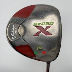 Callaway Hyper X Driver 12* Fujikura Fit On X Ladies Graphite Womens RH Dent