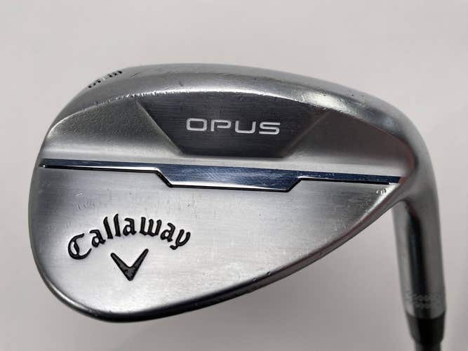 Callaway Opus Brushed Chrome Wedge 58* 10 Project X Catalyst Wedge Graphite RH