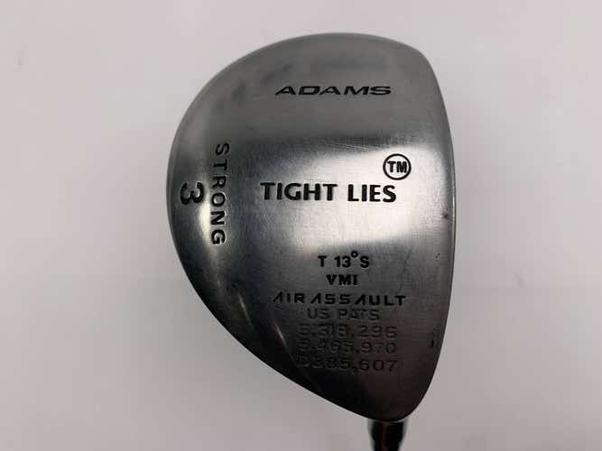 Adams Tight Lies 1998 3 Fairway Wood 13* Regular Graphite Mens RH