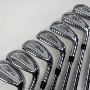 Titleist 718 CB Iron Set 4-PW NS Pro Modus 3 Tour 120 Extra Stiff Steel Mens RH