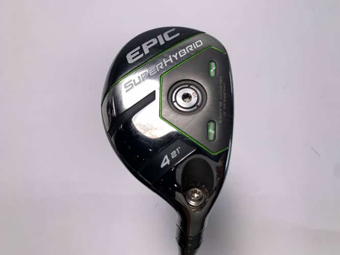 Callaway EPIC Super 4 Hybrid 21* AeroTech Steelfiber fc65 F2 Senior RH
