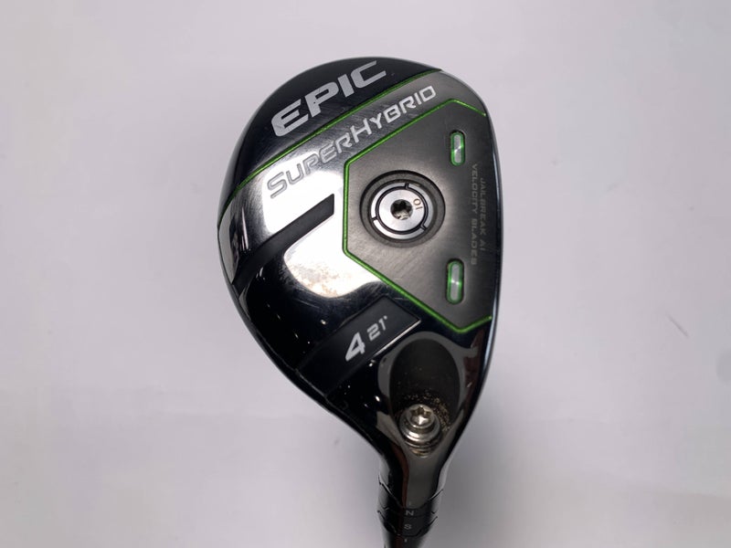 Callaway EPIC Super 4 Hybrid 21* AeroTech Steelfiber fc65 F2 Senior RH