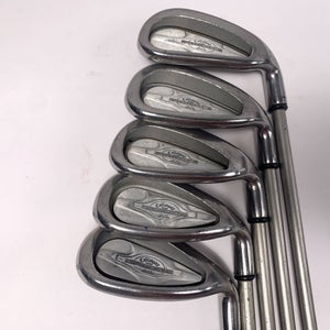 Callaway X-14 Iron Set 7-PW+SW Steelhead X-14 Gems Regular Graphite Womens RH