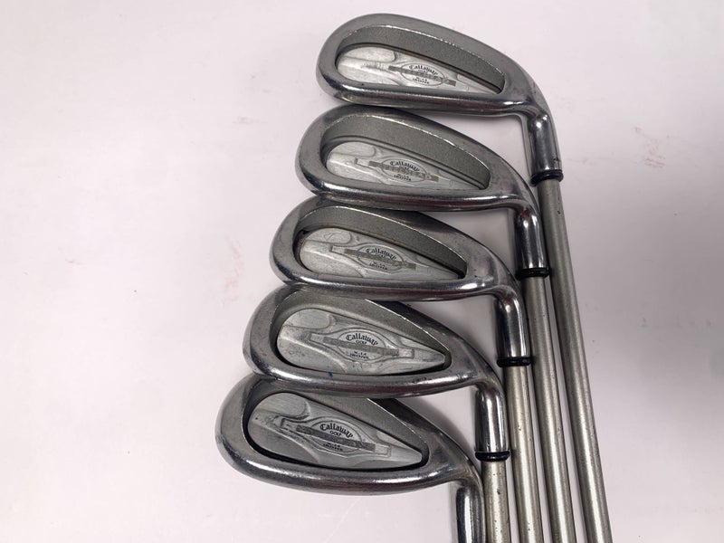Callaway X-14 Iron Set 7-PW+SW Steelhead X-14 Gems Regular Graphite Womens RH