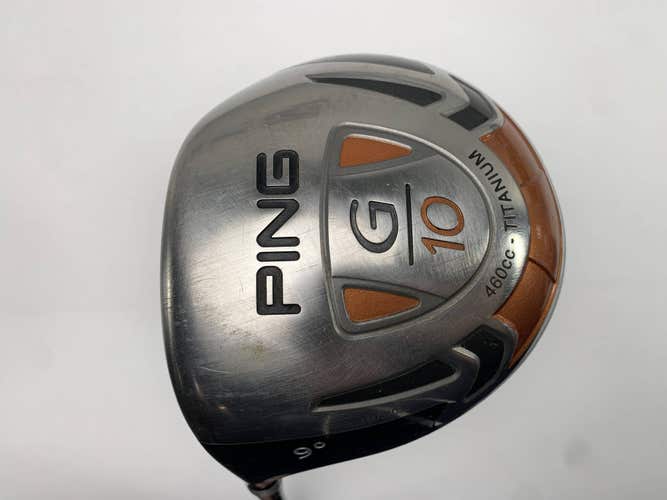 Ping G10 Driver 9* Grafalloy Pro Launch Red Stiff Graphite Mens LH
