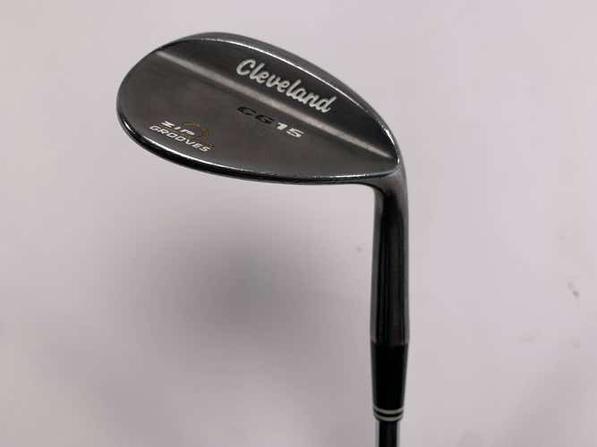 Cleveland CG15 Black Pearl Sand Wedge SW 54* 14 Traction Wedge Steel Mens RH