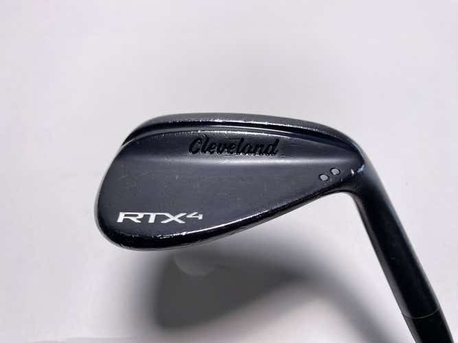 Cleveland RTX 4 Black Satin Gap Wedge 52* 10 Precision Rifle 7.0 Extra Stiff RH