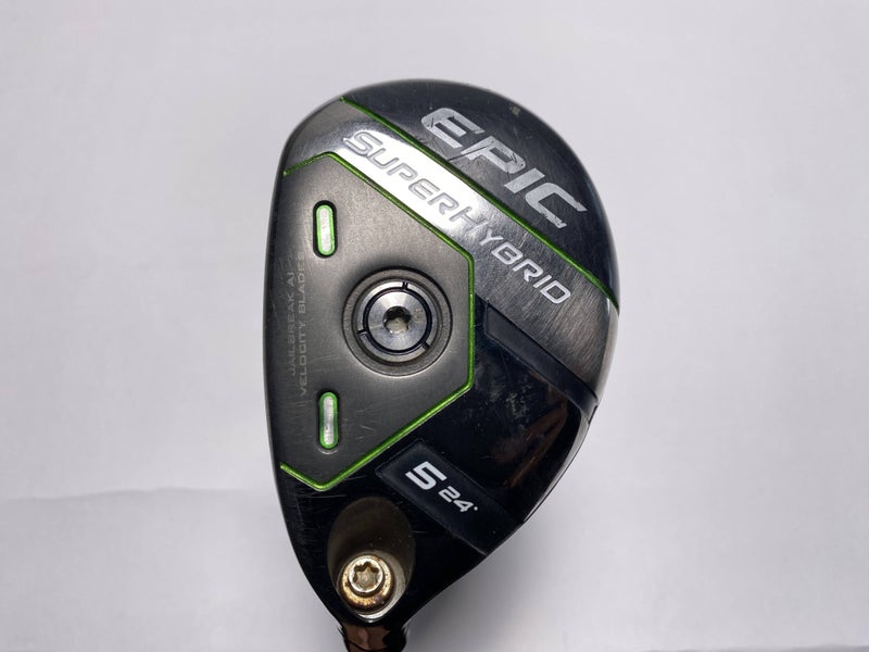 Callaway EPIC Super 5 Hybrid 24* AeroTech SteelFiber FC 75 F3 Regular LH