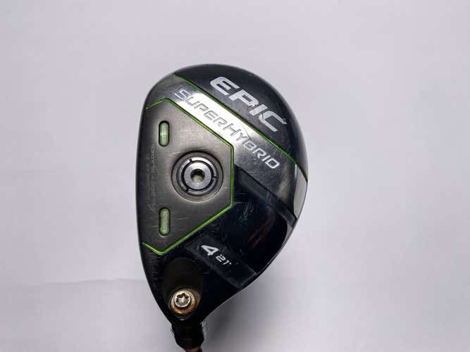 Callaway EPIC Super 4 Hybrid 21* AeroTech SteelFiber FC 75 F3 Regular LH