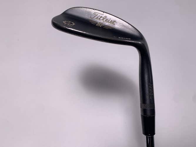Titleist Vokey SM5 Raw Black Lob Wedge LW 60* K-Grind Wedge Steel Mens RH