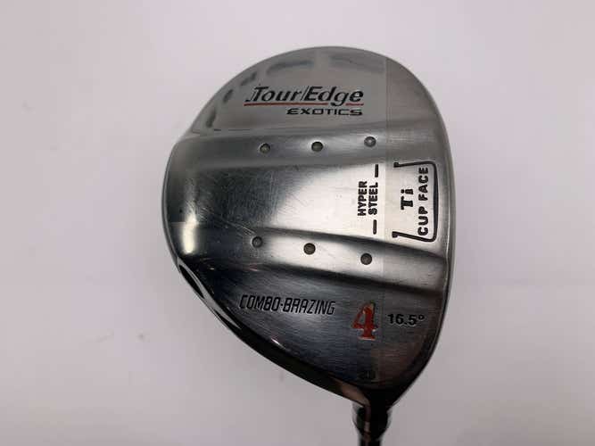 Tour Edge Exotics 4 Fairway Wood 16.5* Fujikura High Launch System 66g Mens RH