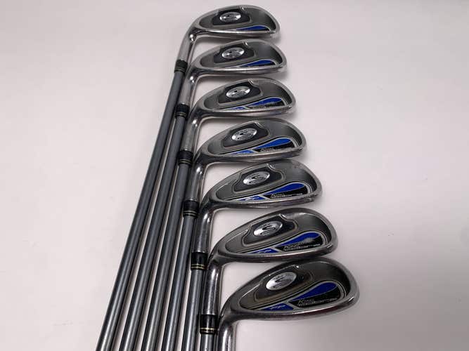 Cobra FP Iron Set 4-PW+GW Aldila NV HL 70g Regular LH No 9 iron