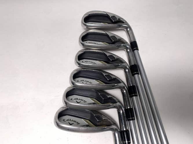 Callaway Solaire 2014 Iron Set 7-PW+GW+SW 50g Ladies Graphite Womens RH