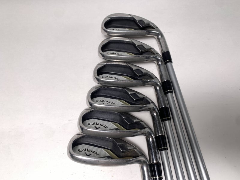 Callaway Solaire 2014 Iron Set 7-PW+GW+SW 50g Ladies Graphite Womens RH