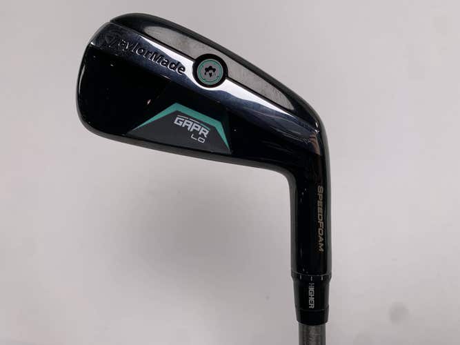 TaylorMade GAPR LO 2 Hybrid 18* AeroTech SteelFiber hls880 f4 Stiff Mens RH