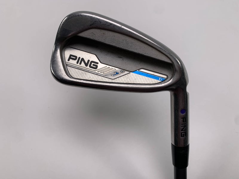 Ping i 2015 Single 7 Iron Blue Dot 1* Up CFS Soft Regular 65g Senior RH
