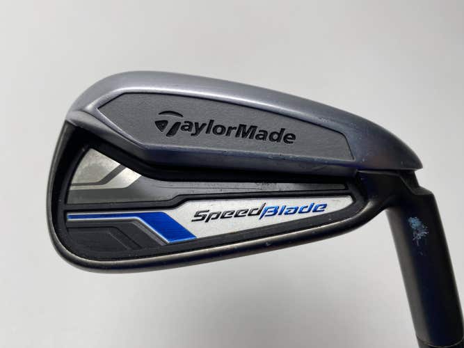 TaylorMade Speedblade Single 6 Iron VeloxT 65g Regular Graphite Mens RH