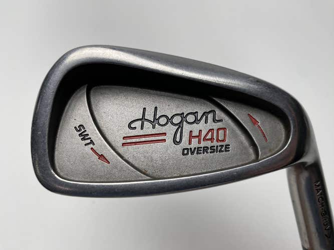 Ben Hogan H-40 Oversize Single 6 Iron Apex Stiff Graphite Mens RH