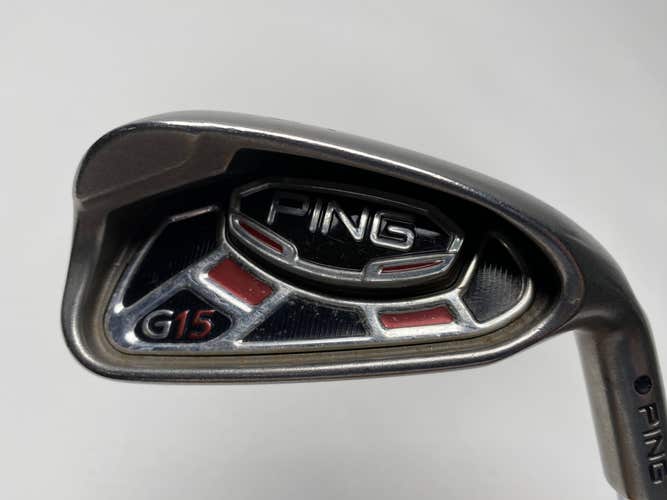 Ping G15 Single 6 Iron Black Dot NS Pro 850GH Regular RH Oversize Grip