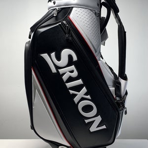 Srixon 2025 Tour Staff Bag Black 5-Way Divide Single Strap Golf Bag NEW