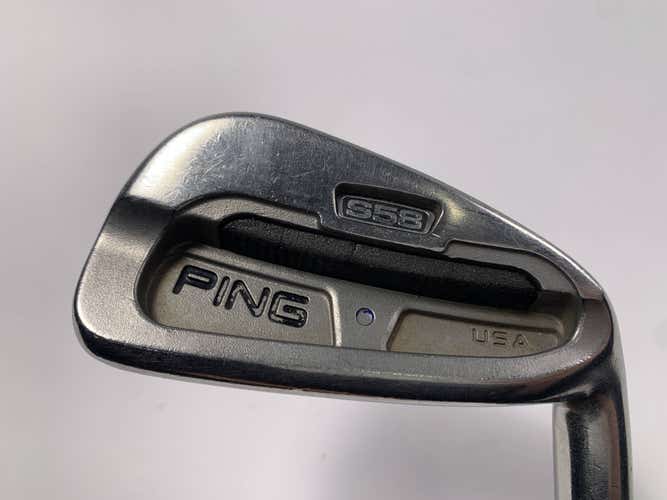 Ping S58 Single 6 Iron Black Dot Cushin Regular Steel Mens RH Midsize Grip