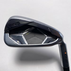 Ping G430 Single 6 Iron Orange Dot 2* Flat UST Mamiya Recoil Dart F3 75g Mens RH