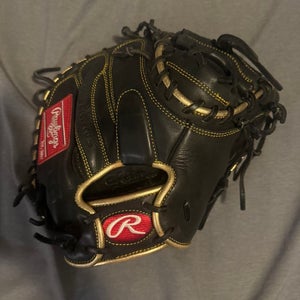 Rawlings Gold Glove Elite RH Catcher's Baseball Glove 32.5" (Used)