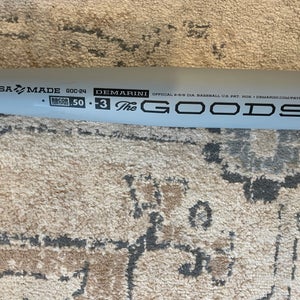 2024 DeMarini Voodoo Alloy BBCOR Certified Bat (-3) 30 oz 33" (Used)