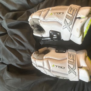 STX Cell V Lacrosse Gloves Large (Used)