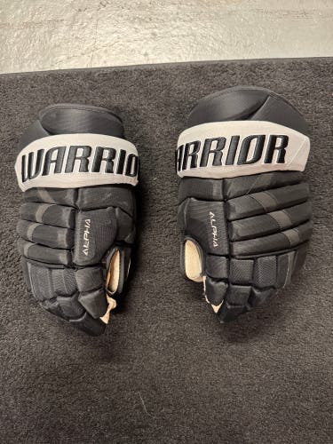 LA Kings Pro Stock Warrior Alpha Gloves 15" (Used)