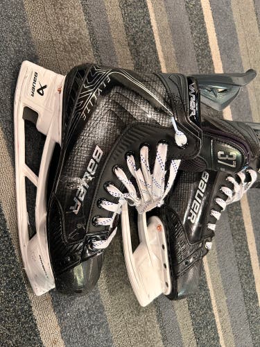 JT Compher Red Wings Flylite Pro Stock Skates