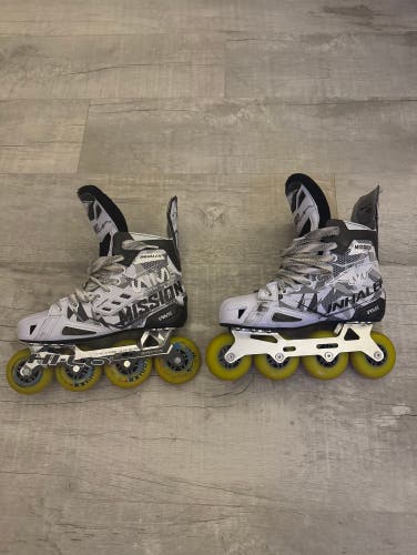 Mission Inhaler WM03 Inline Skates Regular Width Size 7 (Used)