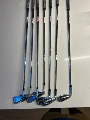 Men's Left Hand Stiff Flex Steel Shaft T200 Iron Set