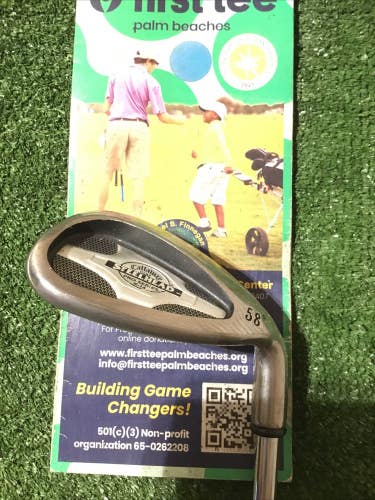 Callaway Steelhead Pro Series X-14 58* Lob Wedge (LW) Stiff Rifle Steel (35)