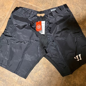 NEW BLACK  HOCKEY PANT COVER UPS SIZE X-LARGE