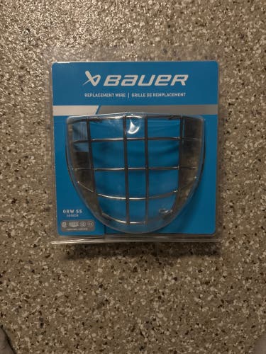 Bauer profile goalie cage used