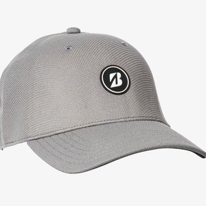NEW 2025 Bridgestone One Touch Gray Adjustable Golf Hat/Cap