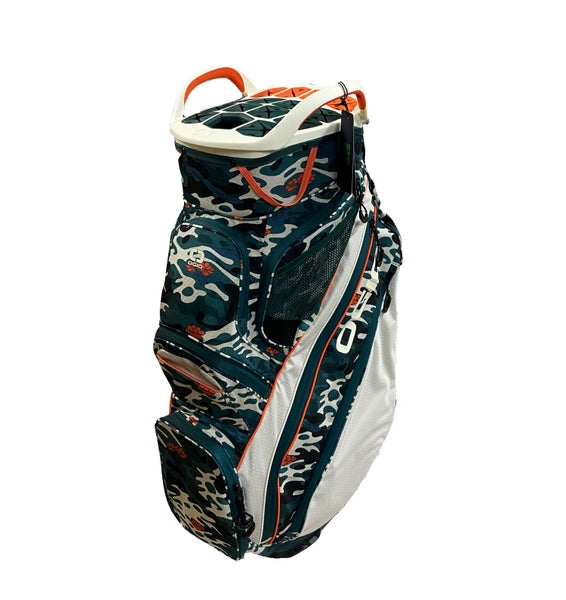 NEW 2025 Ogio Silencer 15-Way Wave Camo Cart Golf Bag