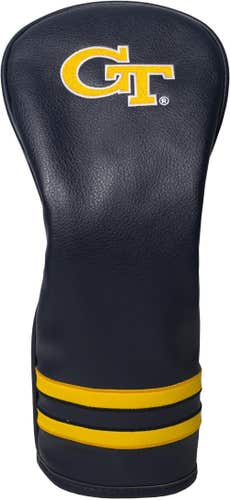 Team Golf Vintage Single Driver Headcover (Georgia Tech Yellow Jackets) NEW