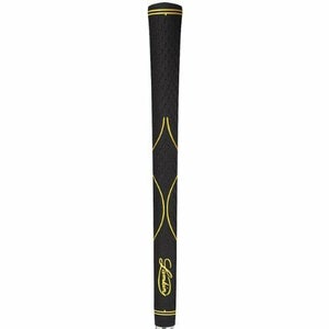 Lamkin Crossline Tour Golf Grip (Black/Gold, STANDARD)  NEW