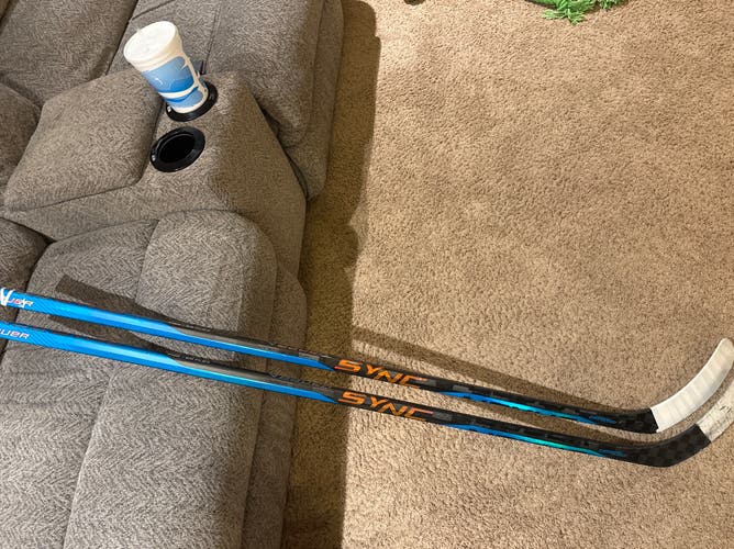 Intermediate Bauer Nexus Sync Right Handed Hockey Stick P92 65 Flex (Used)
