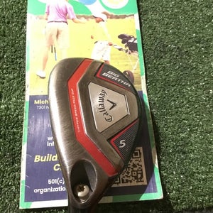 Callaway Left Handed Ladies 2015 Big Bertha 25* 5 Hybrid Recoil 450 F1 Graphite