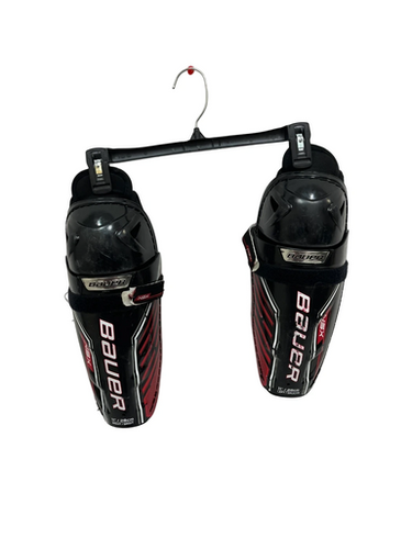 Used Bauer NSX Junior Shin Guards Black 11" 11692-S000144871