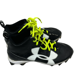 Used Under Armour CRUSHER Adult FB Cleats Black Senior 6.5 11692-S000144876