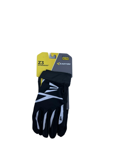 Used Easton Z3 HYPERSKIN BB/SB Batting Gloves Black XL 11692-S000144881