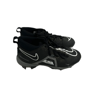 Used Nike ALPHA MENACE SHARK Jr FB Cleats Black Junior 06 11692-S000144907
